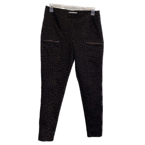 Mudd FLXPonte Hi-rise Leggings Animal Print Front Zippered Pocket Size XL - Picture 1 of 7
